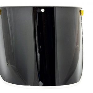 SCI MSVD Face Shield With Universal Head Gear Black