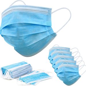 Vaultex COV 3 Ply Disposable Mask Blue(Pack of 40)