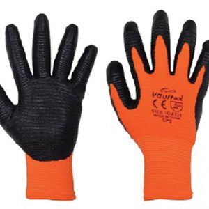 Vaultex CPU Zebra Yellow Nitrile Gloves