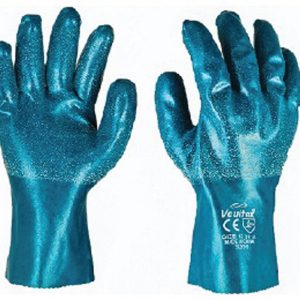 Vaultex KBM Nitrile Granular Interlock Gloves(Pack of 5 Pairs)