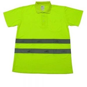 Vaultex LAU Polo T-shirt With Vaultex Reflective - 245 Gsm (MOQ of 4pcs)