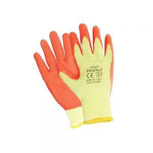 Vaultex OGL Half Latex Coated Gloves Orange