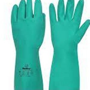 Vaultex PLR Nitrile Gloves Green(Pack of 5 Pairs)