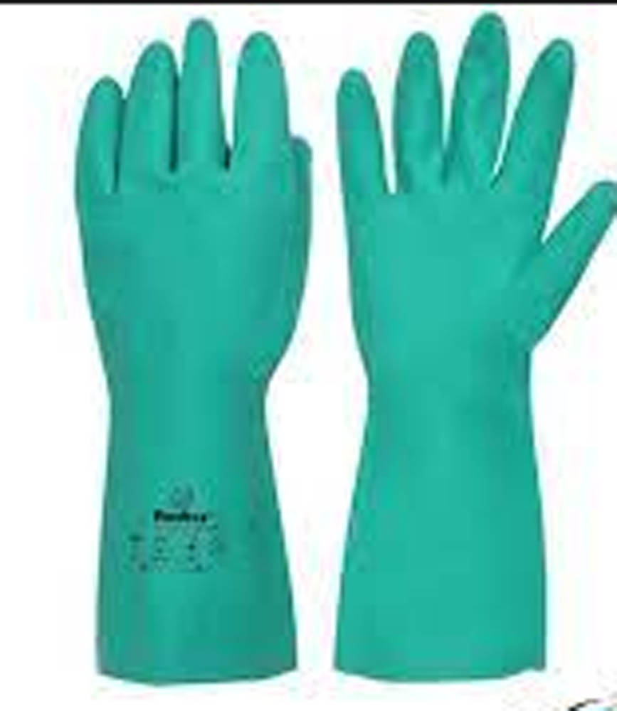 Vaultex PLR Nitrile Gloves Green Pack of 5 Pairs