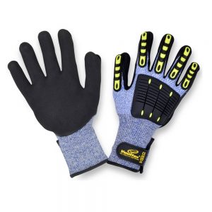Vaultex RUB Mechanical Gloves - Grey Colour ( 60 Pairs in Carton) Grey