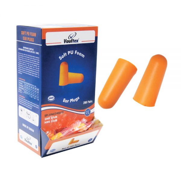 Vaultex VPC Vaultex Corded Ear Plug Orange
