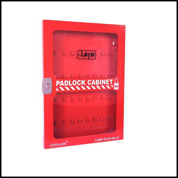 Loto-Lok CABP?STLR?50?CF PADLOCK CABINET - 50 Locks Capacity.