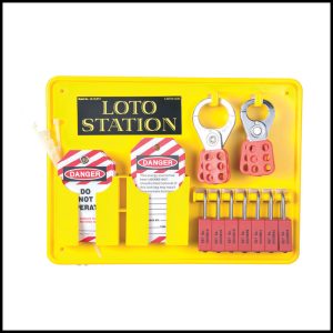 loto-lok-ls‐16l‐1p‐y‐cs-lockout-station