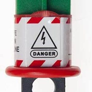Loto-Lok CB-PI-CTBL Circuit Breaker Locking Device PIN-IN for Single Pole MCB's Green(Pack of 10)