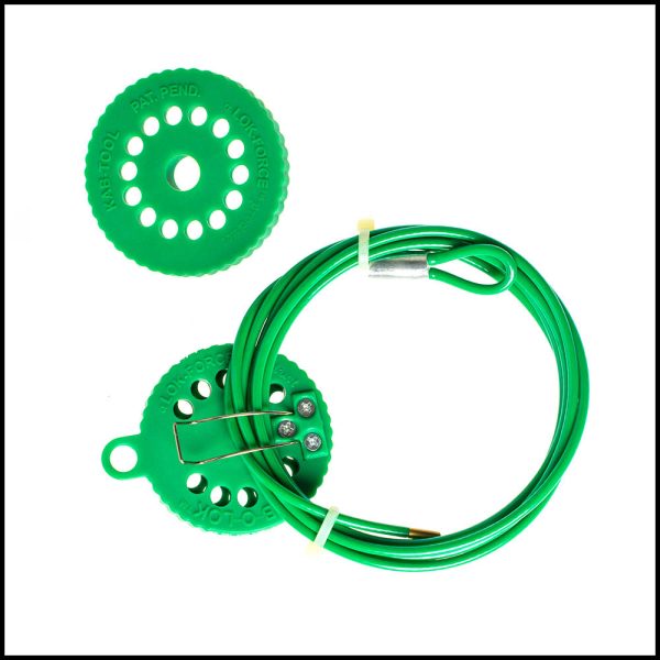 Loto-Lok CL-KBLK-G5-ST Cable Lockout Green
