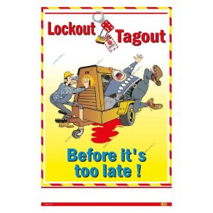 Loto-Lok LP Ð 07 POSTER - Lockout / Tagout