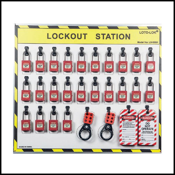 Loto-Lok LS-SB24-CS Shadow Board Construction