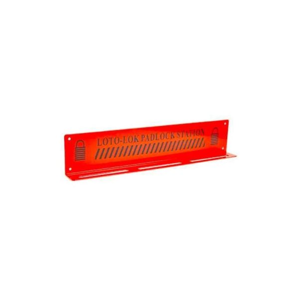 Loto-Lok PS-HANG18 Padlock Station - Wall mounted.
