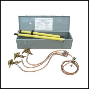 Short Circuiting And Grounding Equipment With Universal Contact Clamps For Mv Electric Cabins And Installations With Cables Section 50 Mm2 - Lcc: 1377 Ka/1S