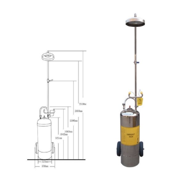 ME MD570A Portable Safety Shower and Eyewash