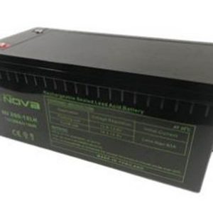 Nova NV200-12LH Rechargeable Sealed Lead Acid Battery 12V, 200Ah/10Hrs