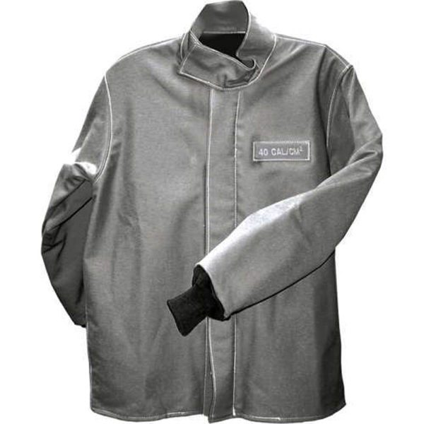 Salisbury by Honeywell HJM ACC4032GYL Arc Flash Protection Coat - 40 cal/cm² Large