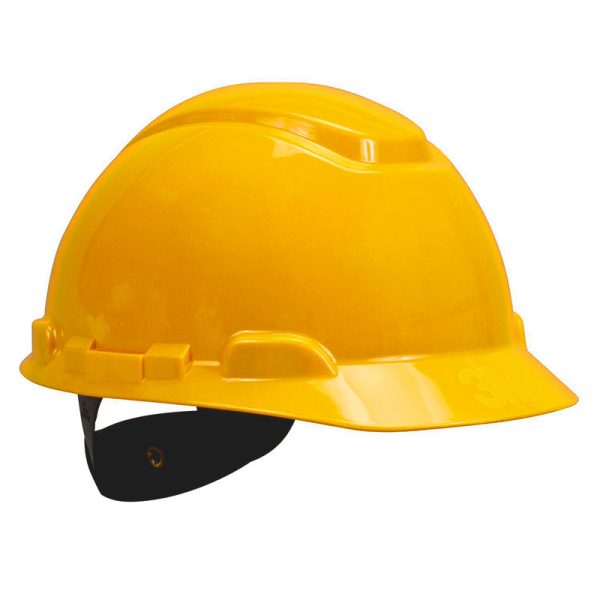 3M 3MH-702R Helmet With Ratchet Suspension Yellow