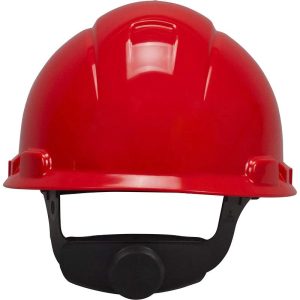 3M 3MH-705R Helmet With Ratchet Suspension Red