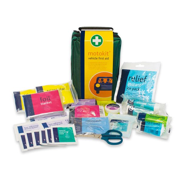 Reliance Medical A648763020 SUV Vehicle First Aid Kit in Stockholm Bag