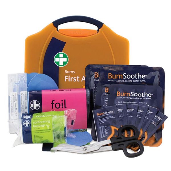 Reliance Medical A648763121 Burn Kit in Compact Aura Box First Aid Kit