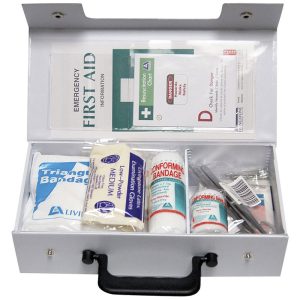 St John G248762824 Home First Aid Kit White