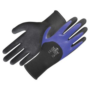 Empiral E133573322 Gorilla Defender I Nitrile Coated Gloves, Knuckle Blue/Black Size: 10 XL(Pack of 12 Pairs)