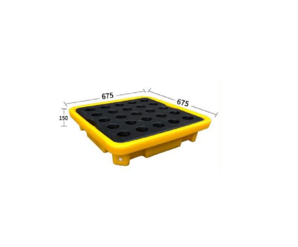 SAI-U DP001 Single Drum Spill Pallet With Grid