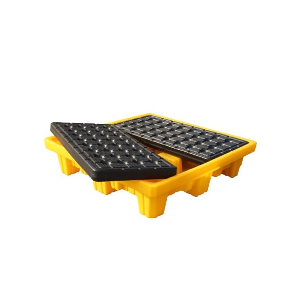 SAI-U DP004H 4 Drum Spill Pallet With Grid