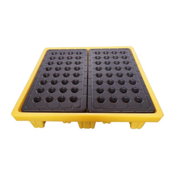 SAI-U DP004H 4 Drum Spill Pallet With Grid