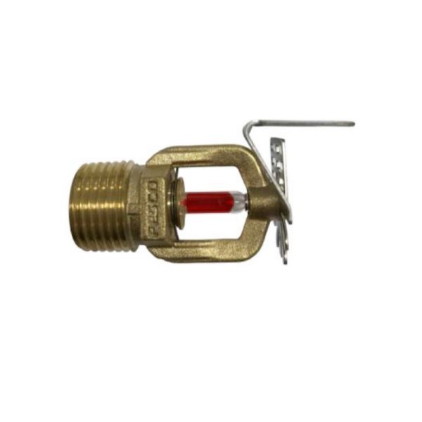 Fesco PI340 Sidewall Sprinkler Standard Response, K-5.6, 79 Deg, Brass Finish, UL/FM Approved(MOQ of 10 Pcs)