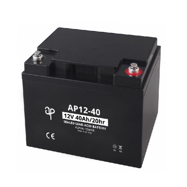 Alpha Power AP12-40 [12V 40Ah] VRLA AGM Battery