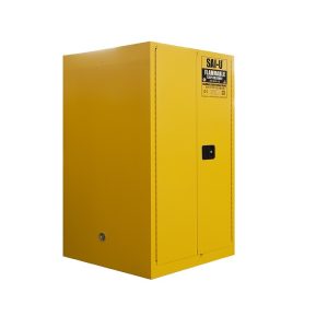 sai-u-sc0090y-double-door-flammable-safety-cabinet-90-gal-yellow