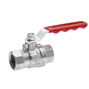 pegler-pb500-chromium-plated-brass-full-bore-ball-valve-red-lever-handle-pn25