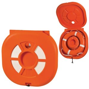 Lalizas - Container with Door for Lifebuoy Ring