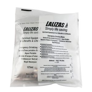 Lalizas 56700 Emergency Liferaft Drinking Water - 4 x 125ml (MOQ-15Pcs)