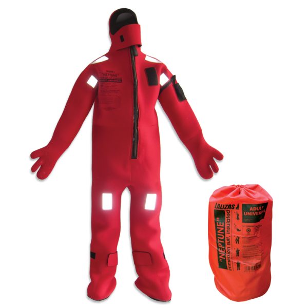 Lalizas - Immersion Suit Insulated Neptune with Neoprene Gloves - Small