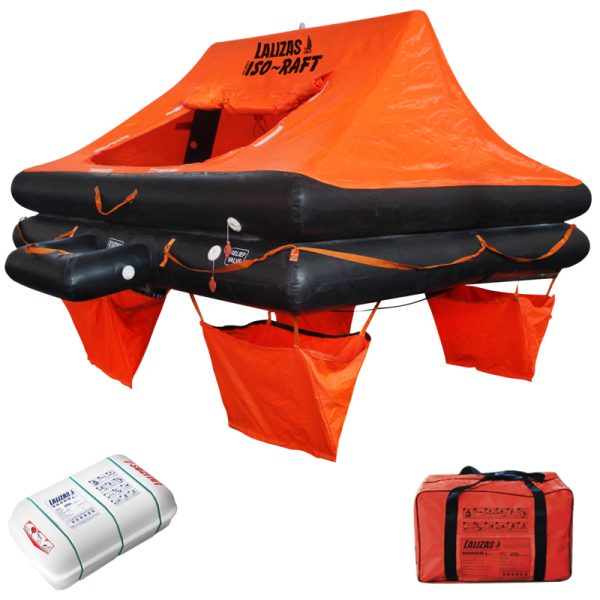 Lalizas - International Liferaft ISO-RAFT, Valise - 8prs