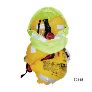 Lalizas - Lamda Inflatable Auto Lifejacket 330N with Sprayhood & Crotch Strap, SOLAS/MED