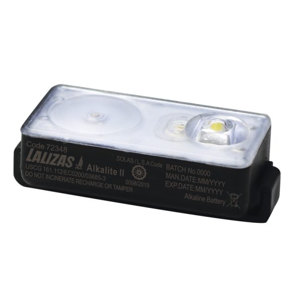 Lalizas - Lifejacket LED Flashing Light Alkalite-II, USCG SOLAS/MED