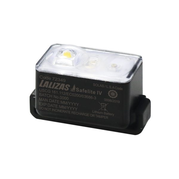 Lalizas - Lifejacket LED Flashing Light Safelite-IV, USCG SOLAS/MED
