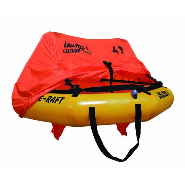 Lalizas - Liferaft Leisure Raft with Canopy, 4prs