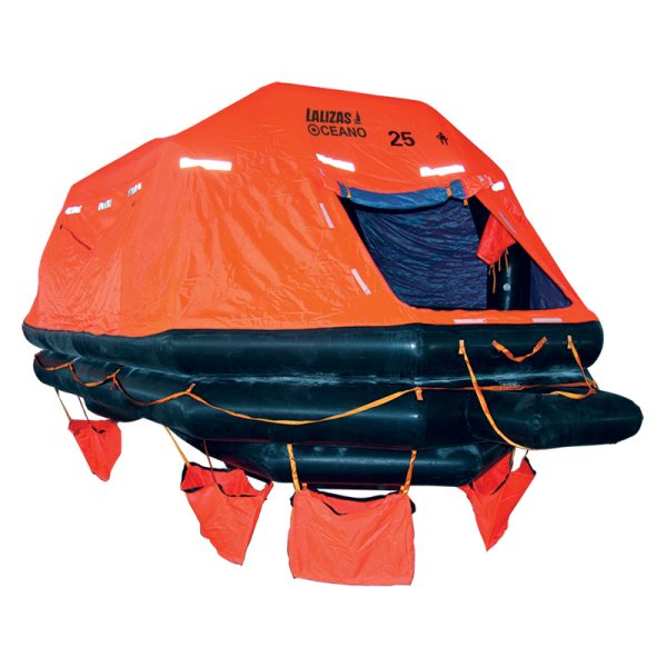 Lalizas - Liferaft SOLAS OCEANO, Throw Over-Board Self-Righting Type, Canister B - 100prs