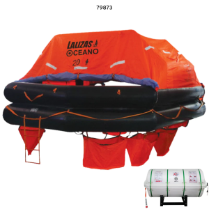 Lalizas - Liferaft SOLAS OCEANO, Throw Over-Board Type, Canister A - 20prs