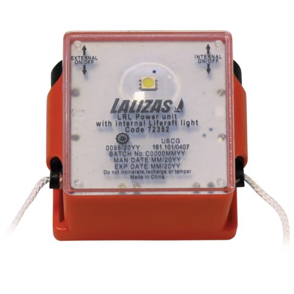 Lalizas - LRL Power Unit with Internal Liferaft Light, SOLAS/MED/USCG