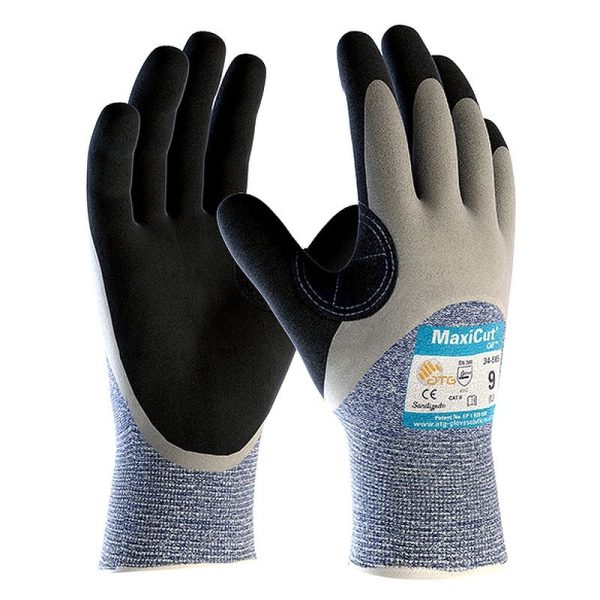 Maxicut - Oil Resistant 3/4 Coated Grip Gloves 34-505