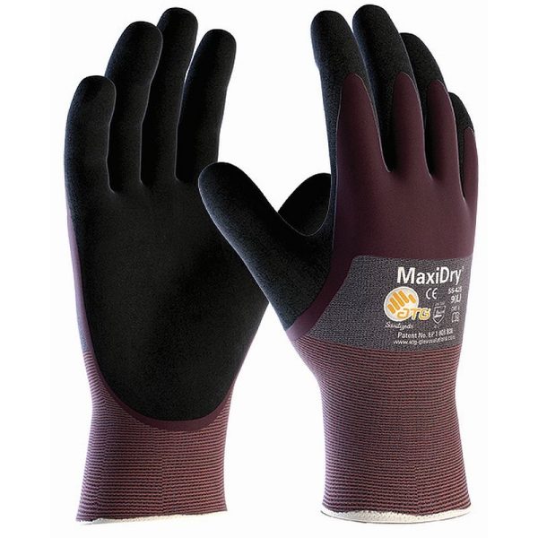 Maxidry - Ultra Lightweight Nitrile Coated Gloves