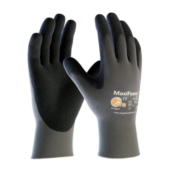 MaxiFoam - Glove with Nitrile Coated Foam Grip