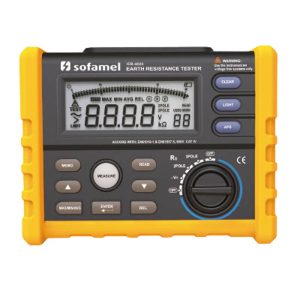 Sofamel 635 Ground Resistance Meter IER-4000 Digital