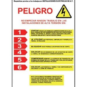Sofamel 730 Prerequisites PVC Signs 297 x 420mm